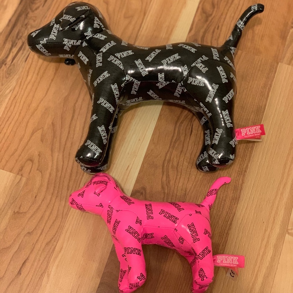 PINK by Victoria’s Secret vinyl dogs!